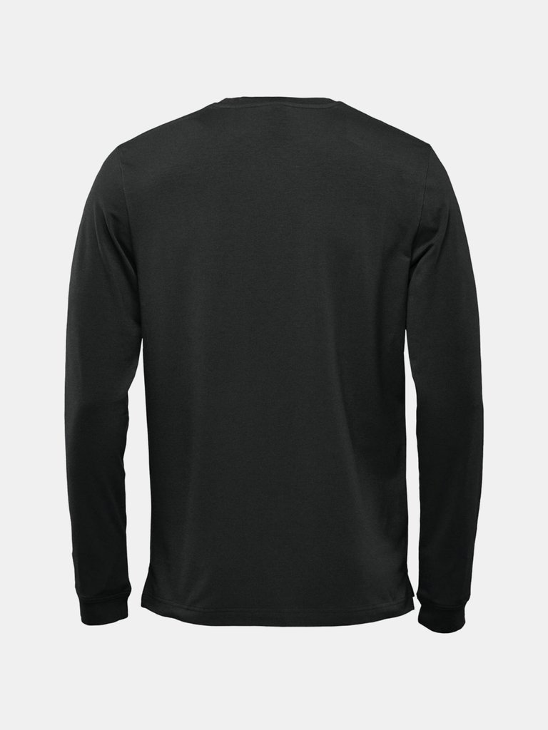 Mens Montebello Long-Sleeved T-Shirt - Black