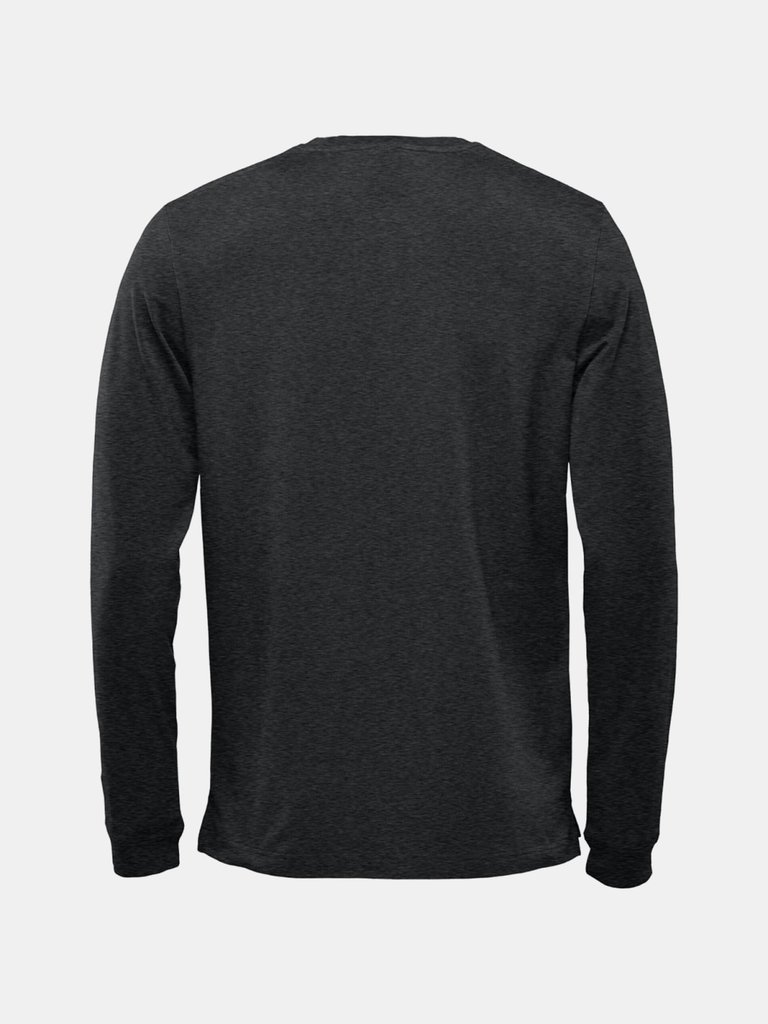 Mens Montebello Long-Sleeved T-Shirt - Charcoal Heather