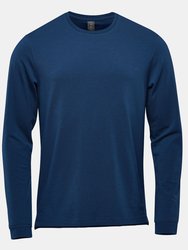 Mens Montebello Long-Sleeved T-Shirt - Indigo - Indigo