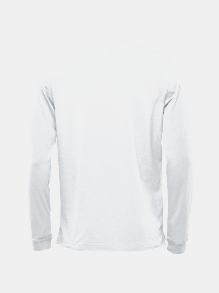 Mens Montebello Long-Sleeved T-Shirt - White