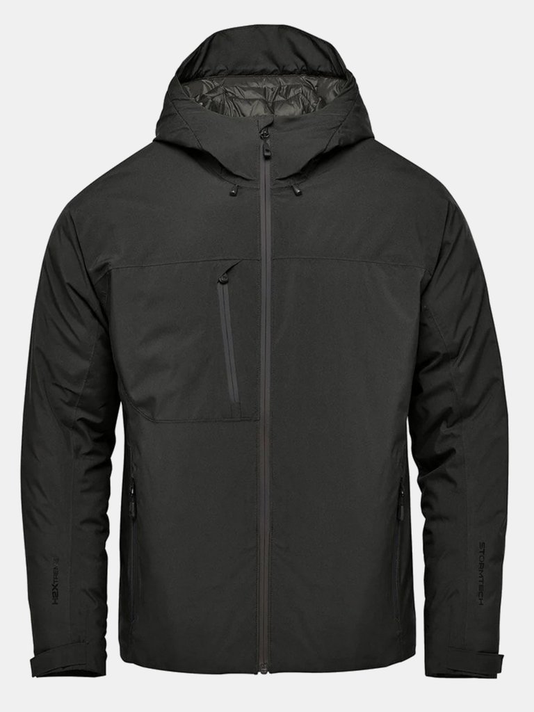 Mens Nostromo Thermal Soft Shell Jacket - Black/Graphite Grey - Black/Graphite Grey