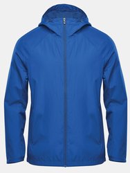 Mens Pacifica Lightweight Jacket - Azure Blue/Black - Azure Blue/Black