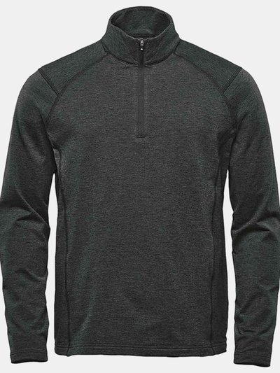 Stormtech Mens Treeline Heather Fleece Top - Black Heather product