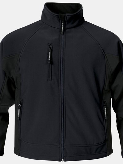 Stormtech Stormtech Mens Bonded Teflon® DWR Wind/Water Repellent Jacket (Black/Black) product
