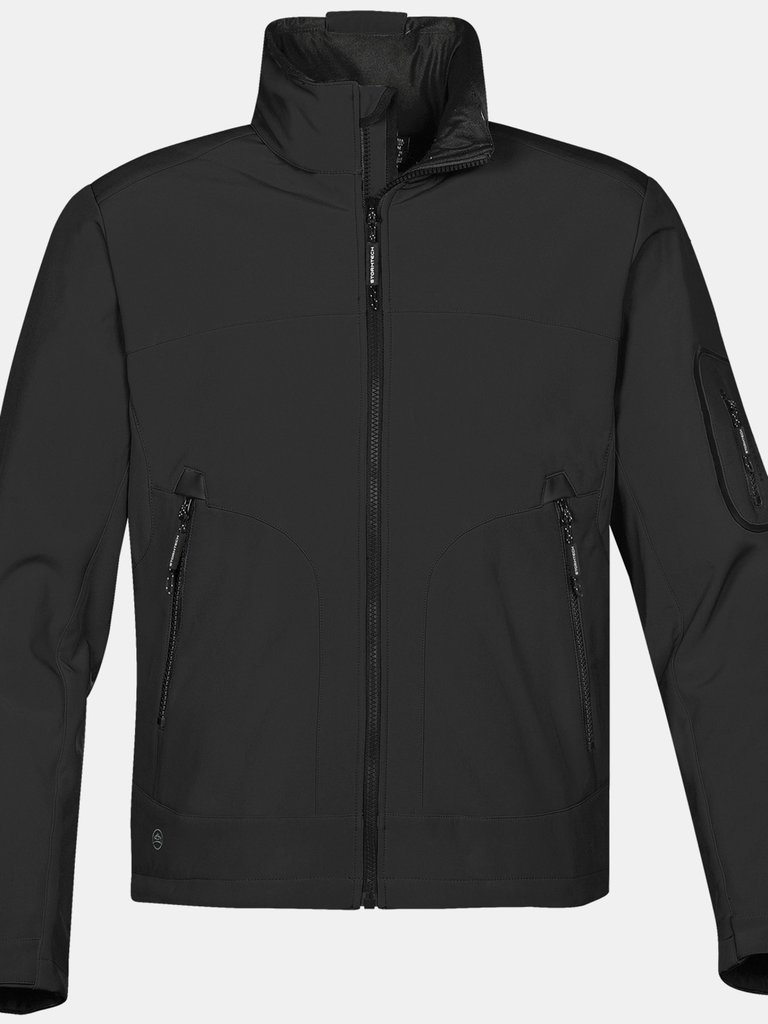 Stormtech Mens Cruise Softshell Jacket (Black/ Black) - Black/ Black
