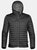 Stormtech Mens Gravity Hooded Thermal Winter Jacket (Durable Water Resistant) (Black/Charcoal) - Black/Charcoal