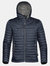 Stormtech Mens Gravity Hooded Thermal Winter Jacket (Durable Water Resistant) (Navy/Charcoal) - Navy/Charcoal