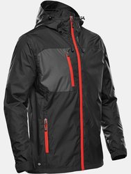 Stormtech Mens Olympia Soft Shell Jacket (Black/Bright Red)