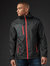 Stormtech Mens Olympia Soft Shell Jacket (Black/Bright Red)