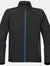 Stormtech Mens Orbiter Soft Shell Jacket (Black/Azure) - Black/Azure