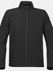 Stormtech Mens Orbiter Soft Shell Jacket (Black/Carbon) - Black/Carbon