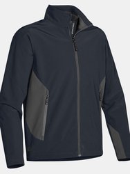 Stormtech Mens Pulse Softshell Jacket (Navy/ Granite)