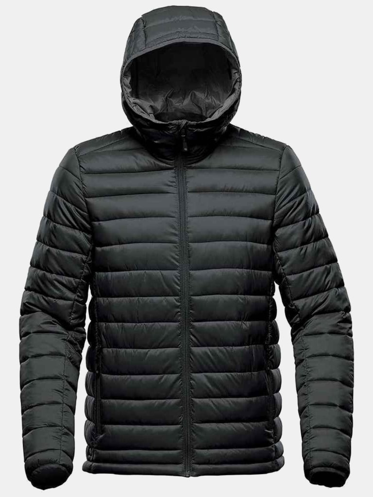 Stormtech Mens Stavanger Thermal Padded Jacket (Black/Graphite Grey) - Black/Graphite Grey