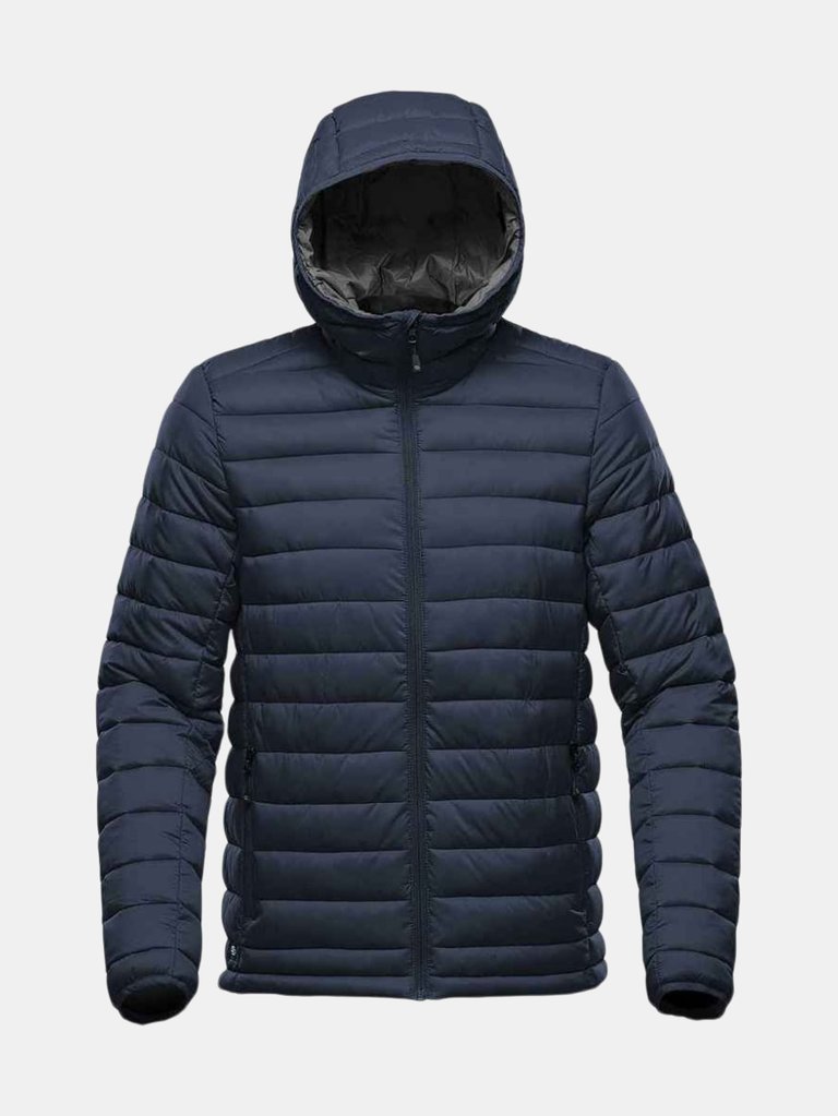 Stormtech Mens Stavanger Thermal Padded Jacket - Navy/Graphite Grey