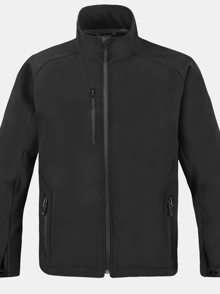 Stormtech Mens Ultra Light Softshell Jacket (Waterproof and Breathable) (Black) - Black