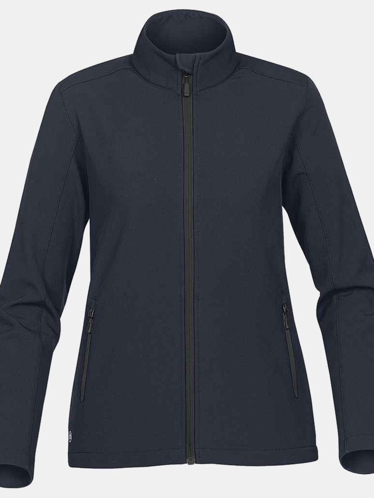 Stormtech Womens/Ladies Orbiter Soft Shell Jacket (Navy/Carbon) - Navy/Carbon