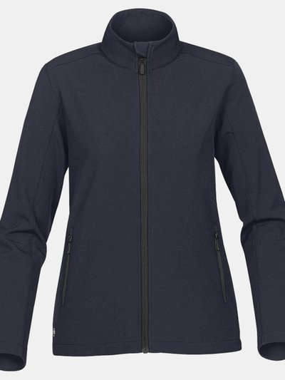 Stormtech Stormtech Womens/Ladies Orbiter Softshell Jacket (Navy/Carbon) product