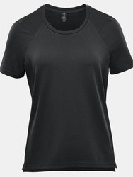 Stormtech Womens/Ladies Tundra T-Shirt (Black) - Black
