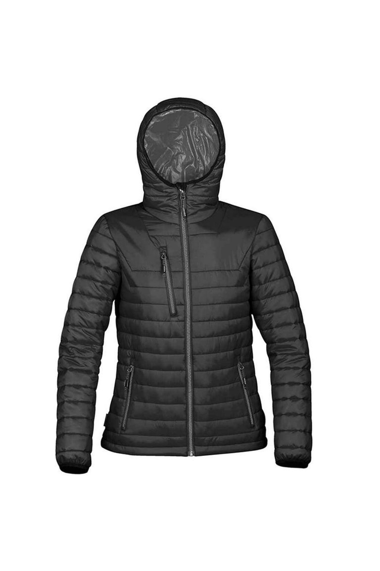 Womens Gravity Thermal Padded Jacket - Black/Charcoal - Black/Charcoal