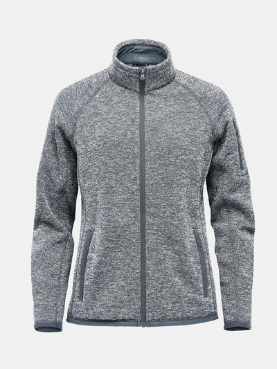 Stormtech Womens/Ladies Avalanche Pure Earth Full Zip Fleece Jacket - Granite Heather product