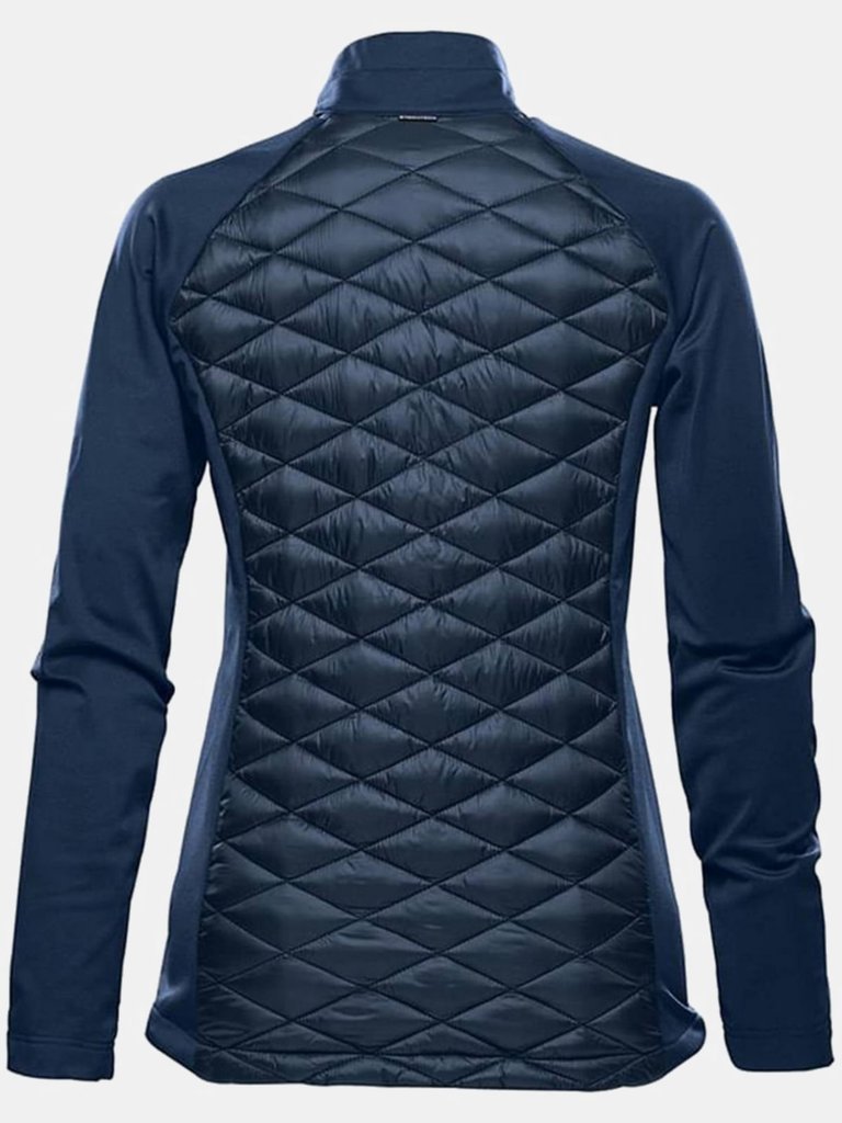 Womens/Ladies Boulder Raglan Padded Jacket - Indigo Blue