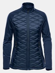 Womens/Ladies Boulder Raglan Padded Jacket - Indigo Blue - Indigo Blue