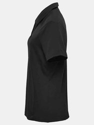 Womens/Ladies Camino Polo Shirt - Black