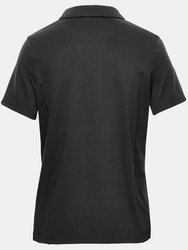 Womens/Ladies Camino Polo Shirt - Black