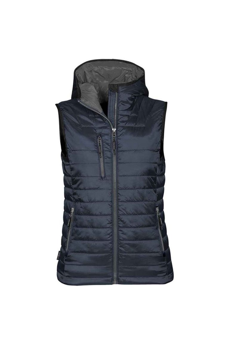 Womens/Ladies Gravity Body Warmer - Navy/Charcoal - Navy/Charcoal