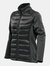 Womens/Ladies Narvik Padded Jacket - Black/Dolphin Heather