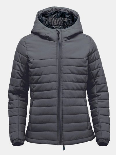Stormtech Womens/Ladies Nautilus Quilted Hooded Jacket - Dolphin product