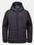 Womens/Ladies Nautilus Quilted Padded Hooded Jacket - Black - Black