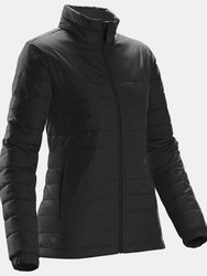 Womens/Ladies Nautilus Quilted Padded Jacket - Black