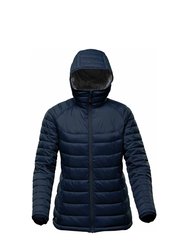 Womens/Ladies Stavanger Thermal Padded Jacket - Navy/Graphite Grey - Navy/Graphite Grey