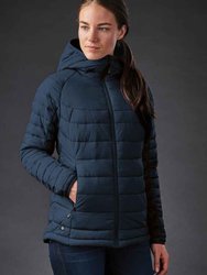 Womens/Ladies Stavanger Thermal Padded Jacket - Navy/Graphite Grey