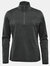 Womens/Ladies Treeline Performance Quarter Zip Pullover - Black Heather - Black Heather