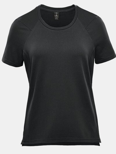 Stormtech Womens/Ladies Tundra Short-Sleeved T-Shirt - Black product