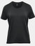 Womens/Ladies Tundra Short-Sleeved T-Shirt - Black - Black