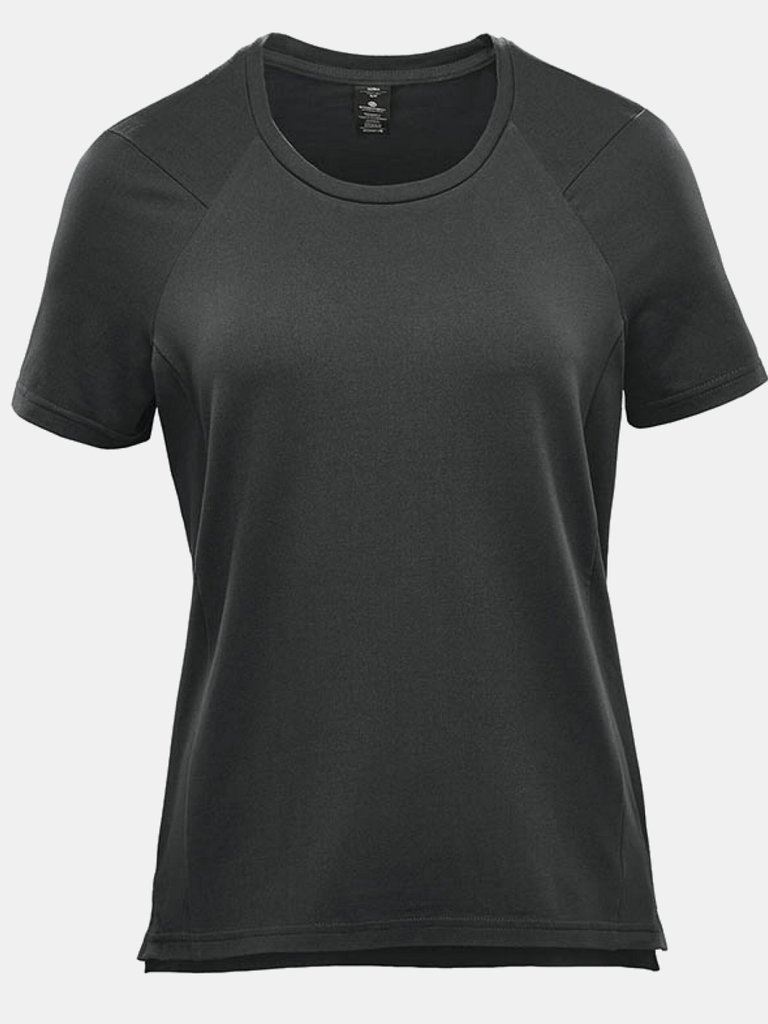 Womens/Ladies Tundra Short-Sleeved T-Shirt - Graphite - Graphite
