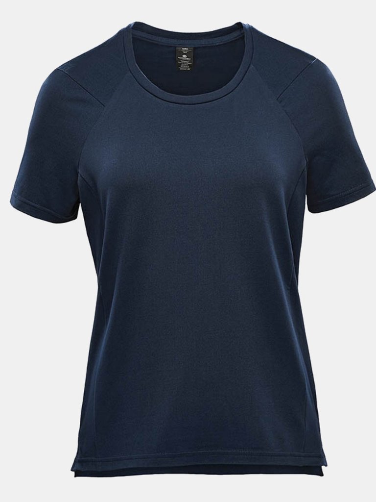 Womens/Ladies Tundra Short-Sleeved T-Shirt - Navy - Navy