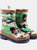 StormWells Childrens/Kids Camouflage Print Rain Boots (Green/Brown/Black) (13 US)