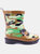 StormWells Childrens/Kids Camouflage Print Rain Boots (Green/Brown/Black) (13 US)