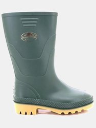 StormWells Older Childrens/Kids Junior Wellingtons (Green) (8 US)