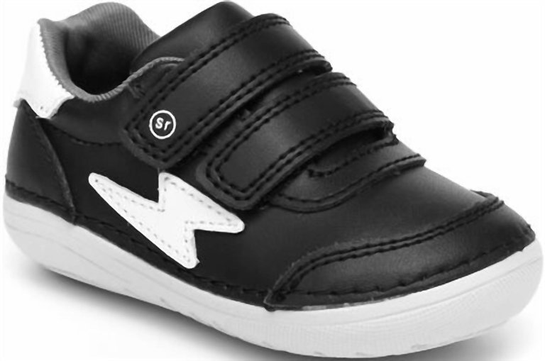 Soft Motion Kennedy Sneaker In Black - Black