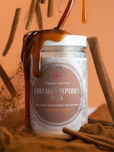 Strong + Sexy Fit Collagen Peptides Plus Cinnamon Dulce product