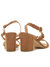 Lalita 75 Block Sandal In Tan