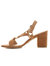 Lalita 75 Block Sandal In Tan