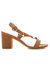 Lalita 75 Block Sandal In Tan - Tan