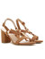 Lalita 75 Block Sandal In Tan