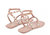 Women's Pearlita Embellished High Heel Slide Sandals In Clay